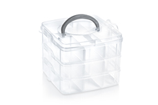 Jolifin sorting box stackable - clear