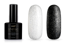 Jolifin LAVENI Shellac - Top-Coat without sweating layer twinkle 12ml