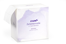 Jolifin 500 Cell Tissue Roll in Dispenser Box - Premium Lint-Free 
