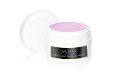 Recharge Jolifin LAVENI - Gel de fibre de verre laiteux rosé à froid 250ml