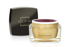 Jolifin LAVENI Farbgel - goldshine maroon 5ml