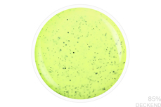 Jolifin LAVENI Shellac - Sand-Effect neon-lemon 12ml