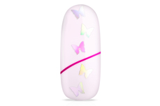 Jolifin XL Nailart-Display - milky butterflies