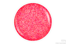 Jolifin LAVENI Shellac - neon-babypink confetti 12ml