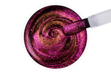 Jolifin LAVENI Shellac - Extreme Cat-Eye galaxy pink 12ml