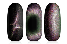 Jolifin LAVENI Shellac - Extreme Cat-Eye galaxy rosy 12ml