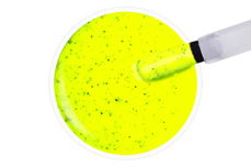 Jolifin LAVENI Shellac - Sand-Effect neon-yellow 12ml