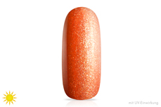 Jolifin LAVENI Shellac - Solar rosy-orange Glimmer 12ml