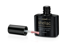 Jolifin LAVENI Shellac - flexible-builder make-up dark 12ml