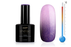 Jolifin LAVENI Shellac - Thermo purple-lavender shine 12ml