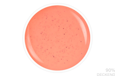 Jolifin LAVENI Shellac - Sand-Effect pastell neon-peach 12ml
