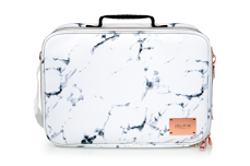 Jolifin LAVENI mobile cosmetic bag XL - marble white