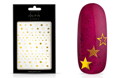 Jolifin LAVENI XL Sticker - gold christmas No. 1