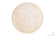 Jolifin LAVENI Shellac - Top-Coat super matt white flakes 10ml