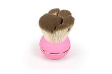 Jolifin XL Dusting Brush - Paw pastel pink 