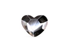 Jolifin LAVENI Strass-Diamonds - black hearts