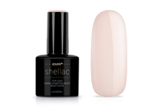 Jolifin LAVENI Shellac - Top-Coat without sweating layer milky nude 12ml