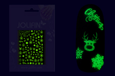 Jolifin Christmas Sticker - Nightshine Nr. 5