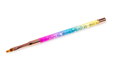 Jolifin Aqua Glitter Brush rainbow - ombre