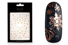 Jolifin LAVENI XL Sticker - rosé-gold christmas No. 2