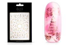 Jolifin LAVENI XL Sticker - rose-gold christmas Nr. 3
