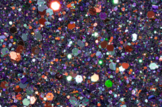 Jolifin LAVENI Sparkle Glitter - chameleon copper-purple
