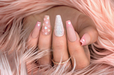 Jolifin LAVENI Diamond Dust - sparkle pastell-pink
