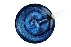 Jolifin Stamping-Lack glitter blue 12ml