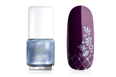 Jolifin Stamping Lacquer - jeans glitter 12ml