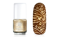Jolifin Stamping Lacquer glitter gold 12ml