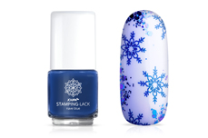 Jolifin Stamping Lacquer - nave blue 12ml