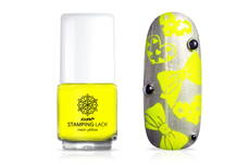Jolifin Stamping Lacquer - neon yellow 12ml