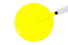 Jolifin Stamping-Lack - jaune fluo 12ml