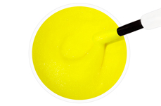 Jolifin Stamping-Lack - neon-yellow  Glimmer 12ml