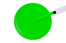 Jolifin - vernis à estamper - vert fluo 12ml