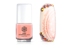Jolifin Stamping Lacquer - pastel-coral 12ml
