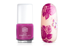 Jolifin stamping lacquer - purple berry 12ml