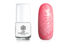 Jolifin Stamping Lacquer - white pearl 12ml