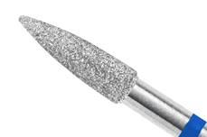 Jolifin Diamant Manikür-Bit - spitzer Kegel medium