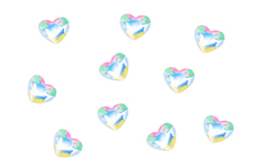 Jolifin LAVENI Strass-Diamonds - moon hearts