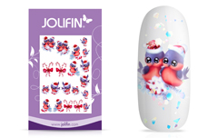 Jolifin Trend Tattoo Christmas rouge no. 1