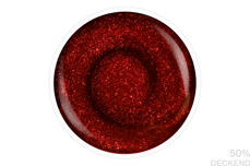 Jolifin LAVENI Shellac - Cat-Eye red roses 12ml