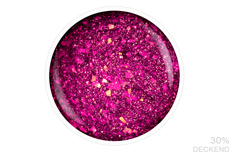 Jolifin LAVENI Shellac - berry Glitterflakes 12ml