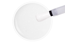 Jolifin LAVENI Shellac - creamy white glimmer 12ml
