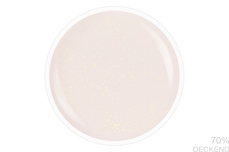 Jolifin LAVENI Shellac - milky white gold Glimmer 12ml
