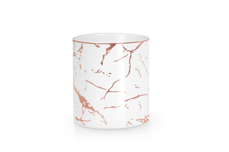Jolifin LAVENI PRO - Porte-pinceau céramique blanc rosé