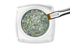 Jolifin LAVENI Farbgel - infinity crystal Glitter 5ml