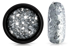 Jolifin LAVENI Sparkle Glitter - pure silver