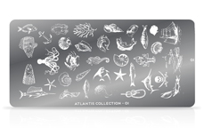 MoYou-London Schablone Atlantis Collection 01