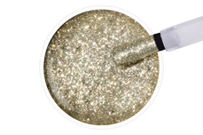 Jolifin LAVENI Shellac - sparkling silver-champagne 12ml